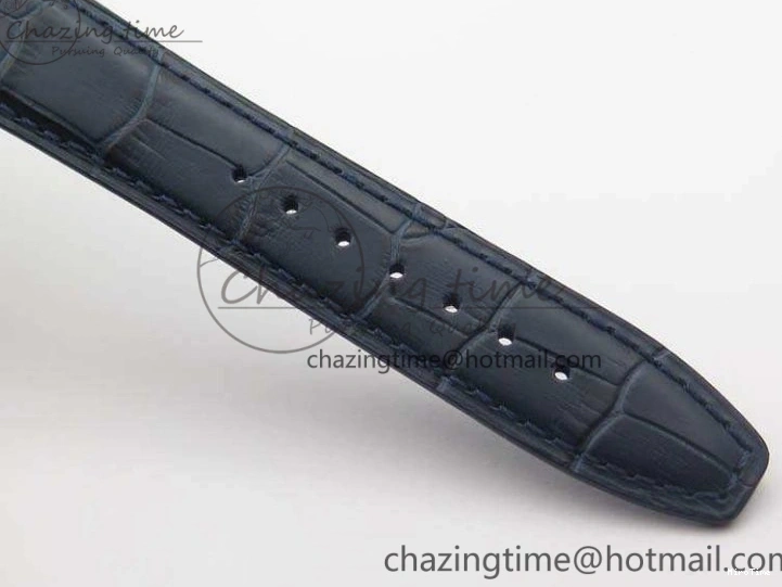 MIROTIME 0115 Portuguese Fa Jones IW544203 SS GSF 1:1 Best Edition White Dial On Leather Strap Trendsetting 7235